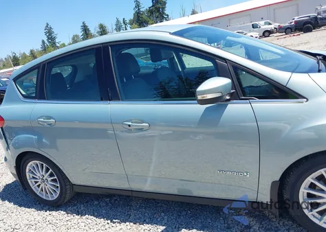 2013 Ford C-Max Hybrid Sel from USA, damaged, VIN 1FADP5BU2DL553477